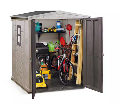 KETER FACTOR 6X6 SHED 1.78M X 1.95M