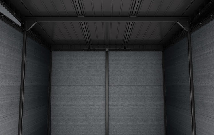 Keter Cortina 9×7 Storage Shed – Graphite